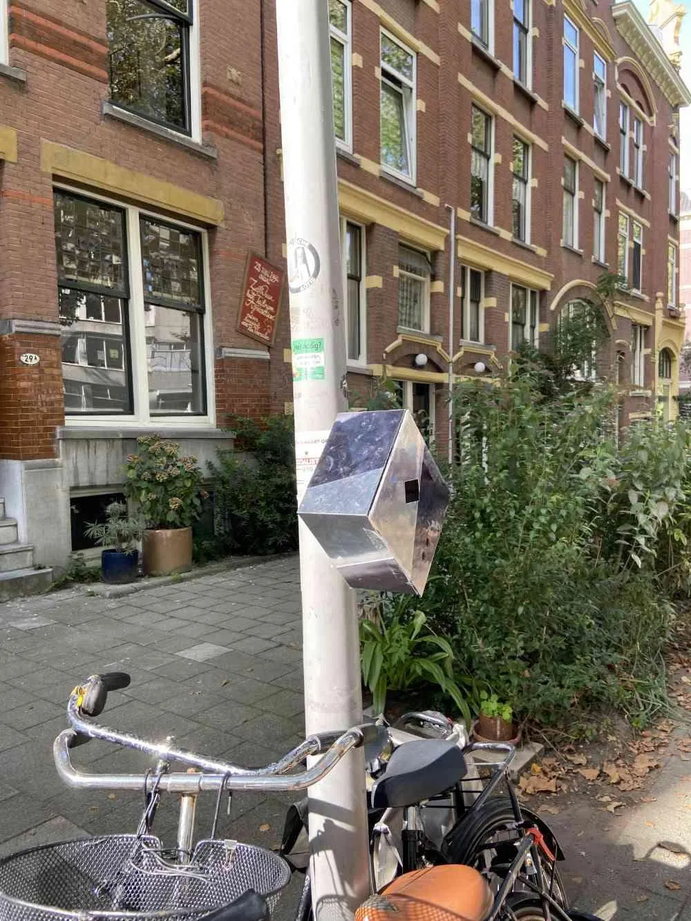 Street view of the prototype in place